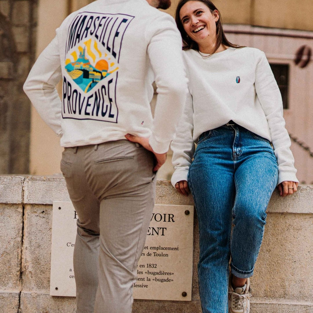 Image of Sweatshirt Marseille Provence - Fabriqué en Provence - Sudist